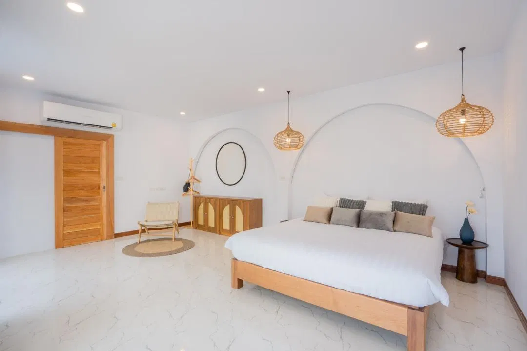 ห้องนอน CROSS SEA VILLA