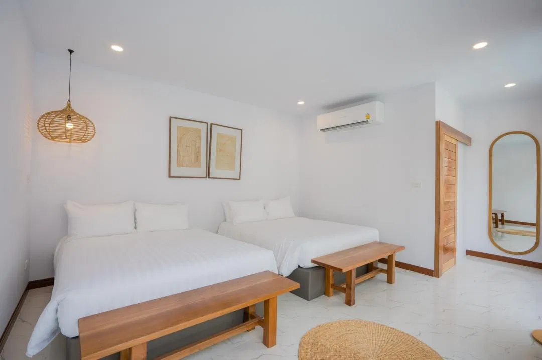 ห้องนอน CROSS SEA VILLA