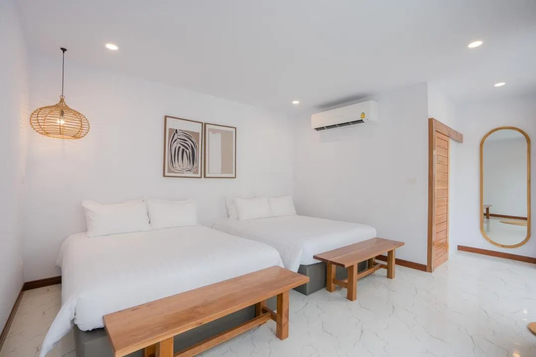 ห้องนอน CROSS SEA VILLA