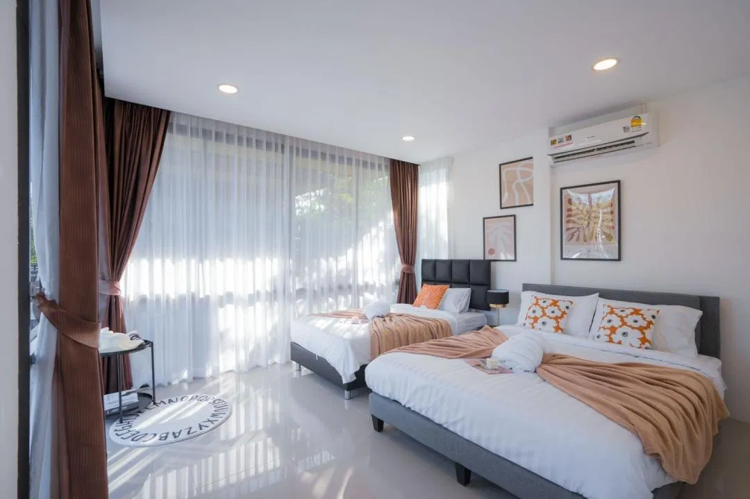 ห้องนอน Luca House Poolvilla