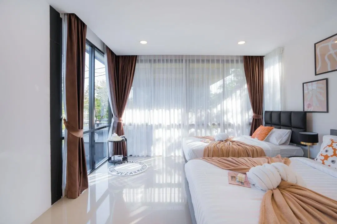 ห้องนอน Luca House Poolvilla
