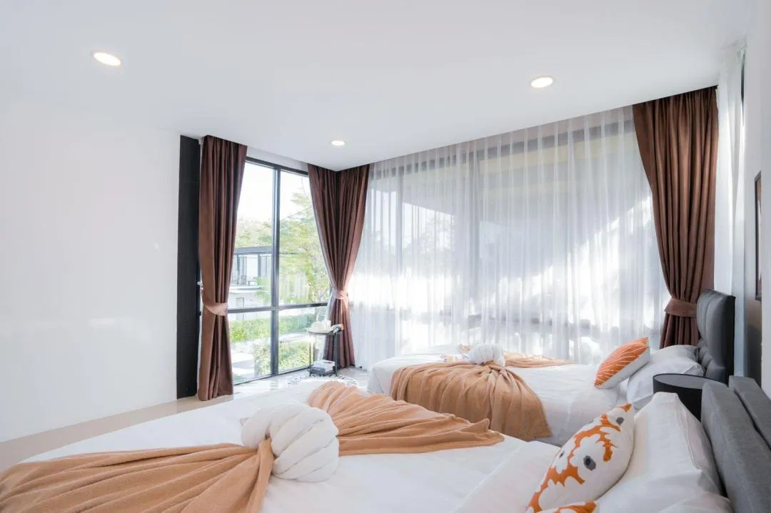 ห้องนอน Luca House Poolvilla