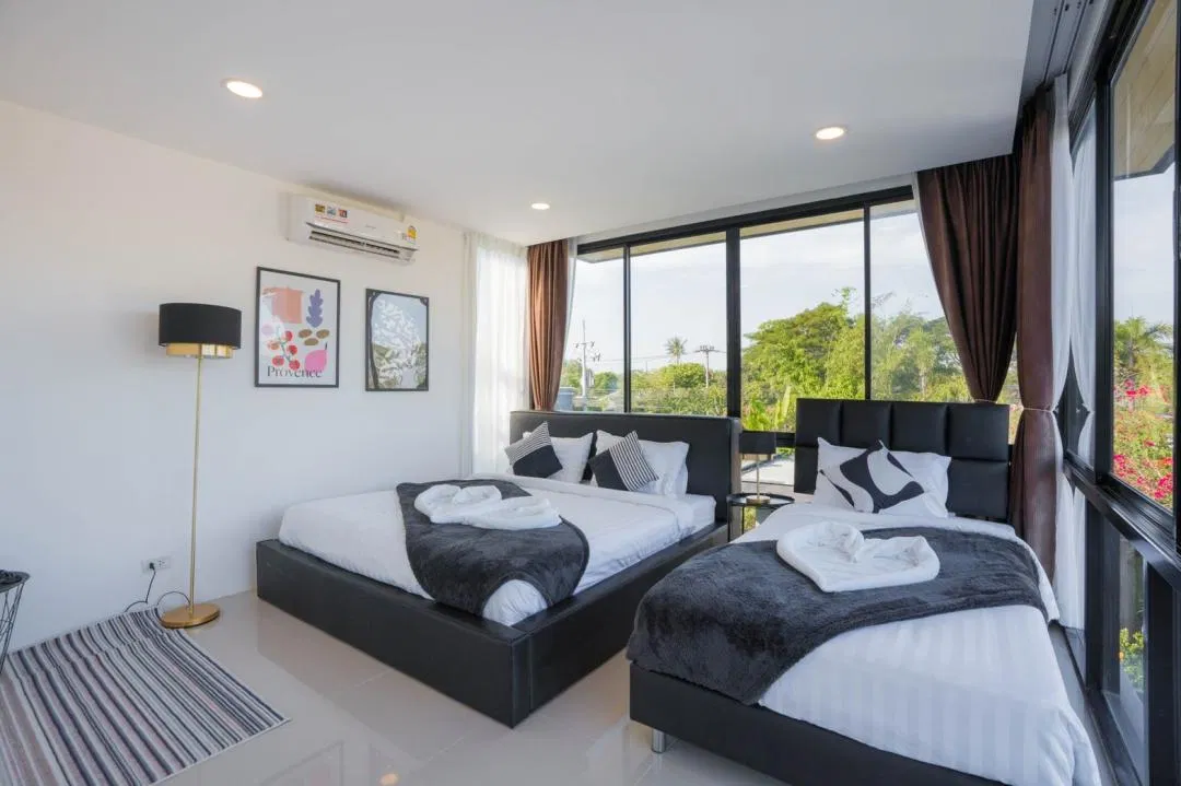 ห้องนอน Luca House Poolvilla