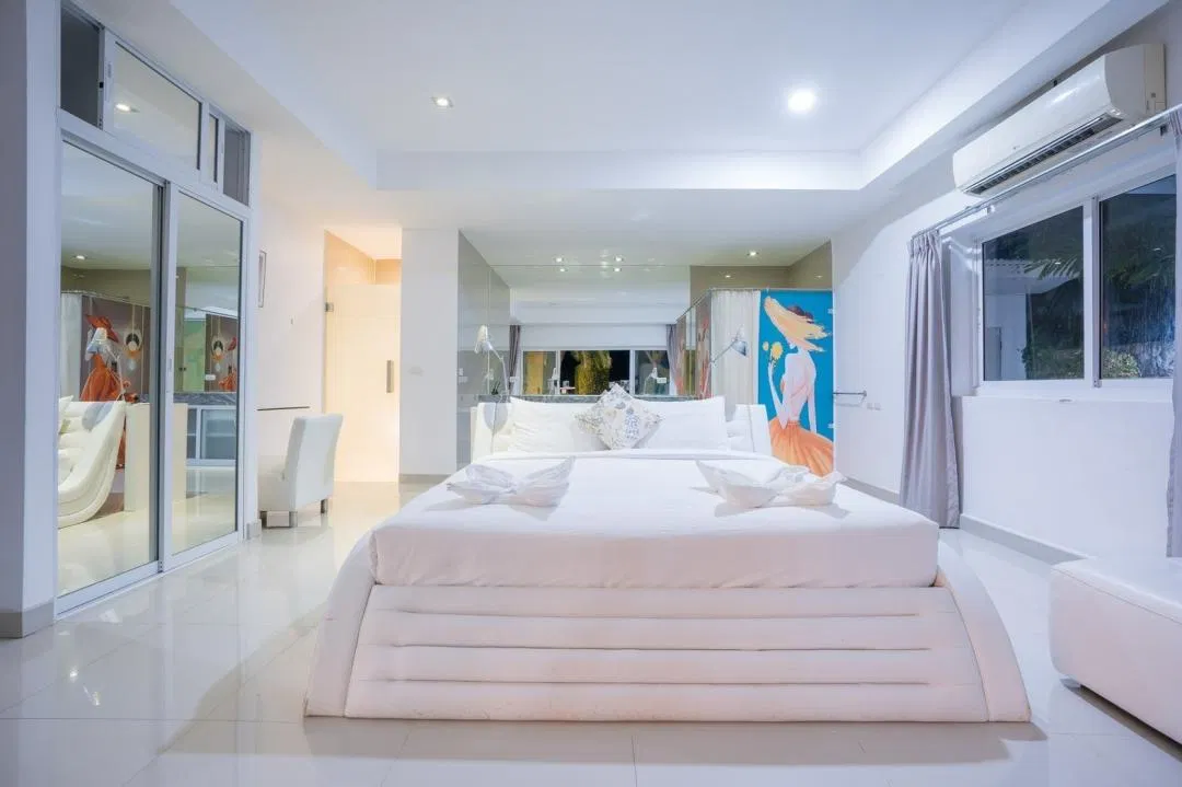 ห้องนอน MY ROYAL BEACH Pool Villa