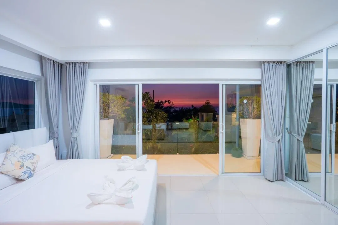 ห้องนอน MY ROYAL BEACH Pool Villa