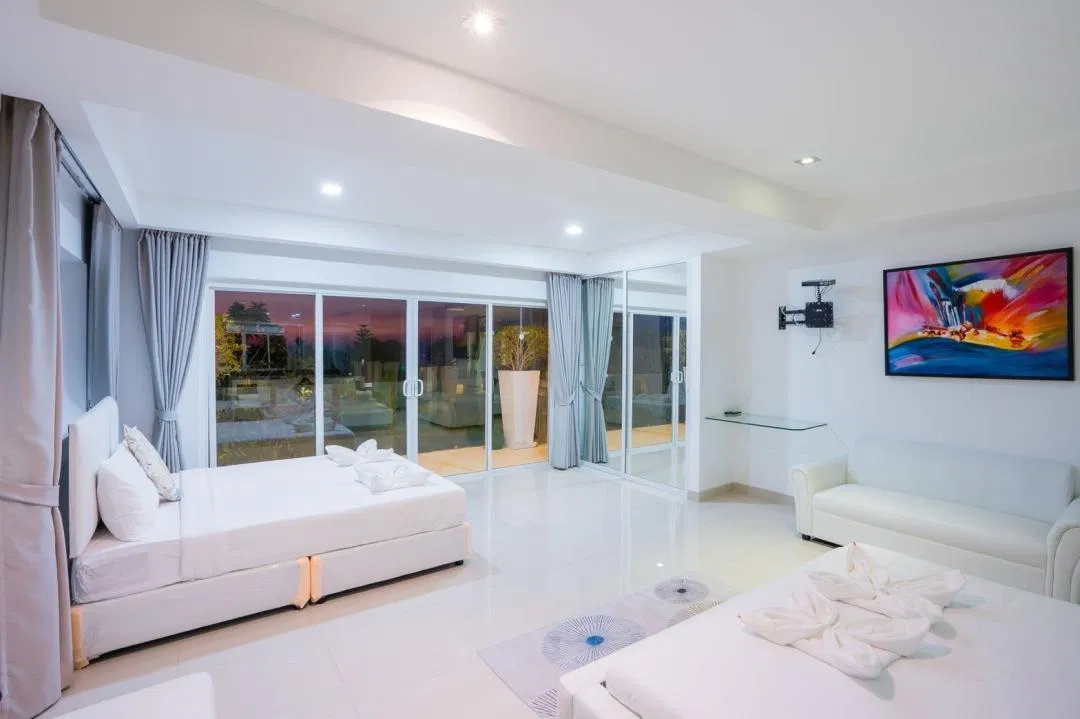 ห้องนอน MY ROYAL BEACH Pool Villa
