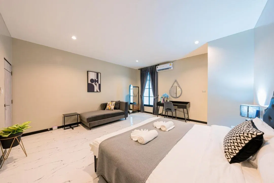 ห้องนอน Howdy Pool Villa 1
