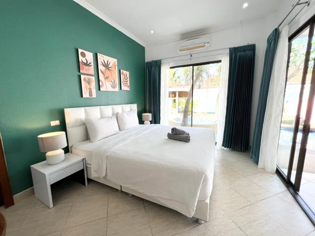 ห้องนอน Margarita Pool Villa