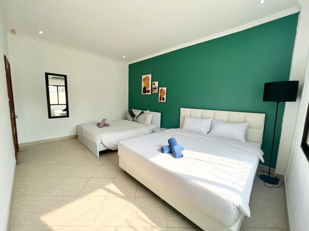 ห้องนอน Margarita Pool Villa