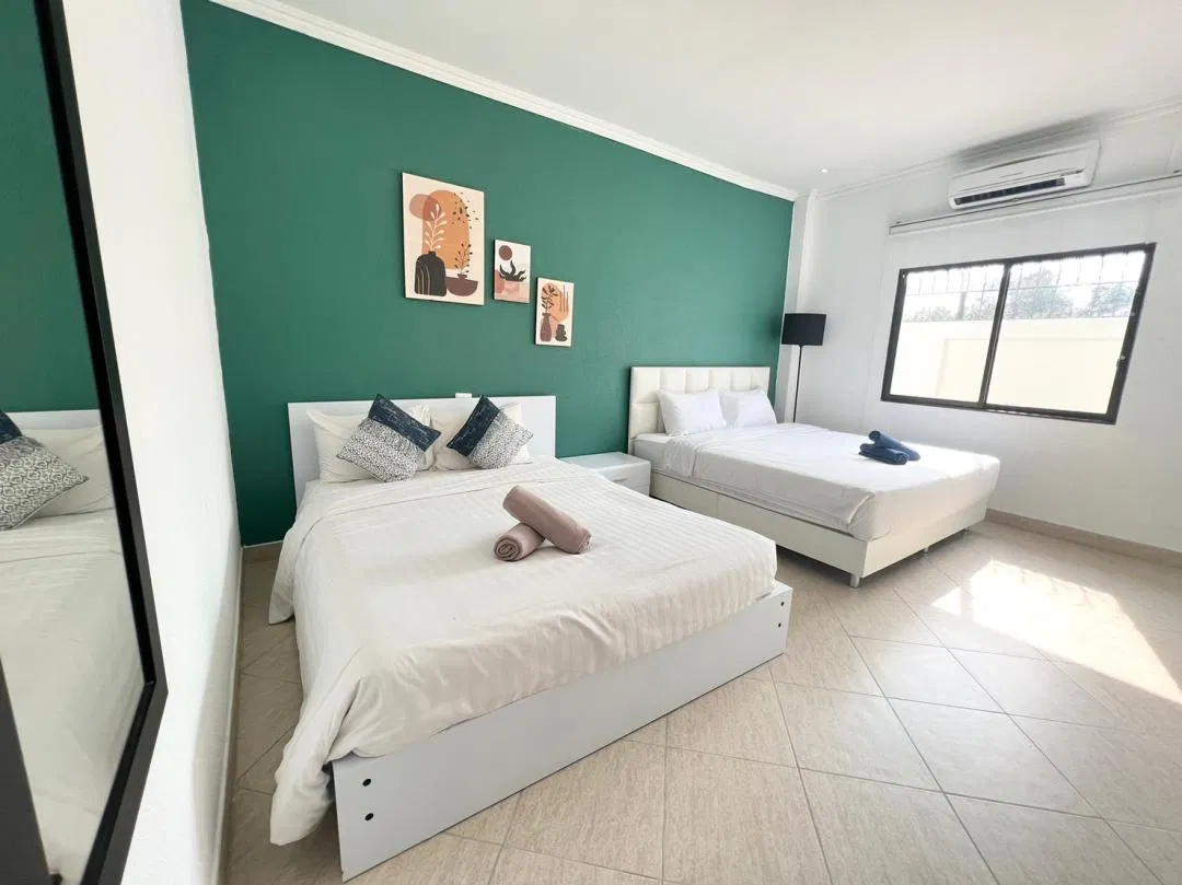ห้องนอน Margarita Pool Villa
