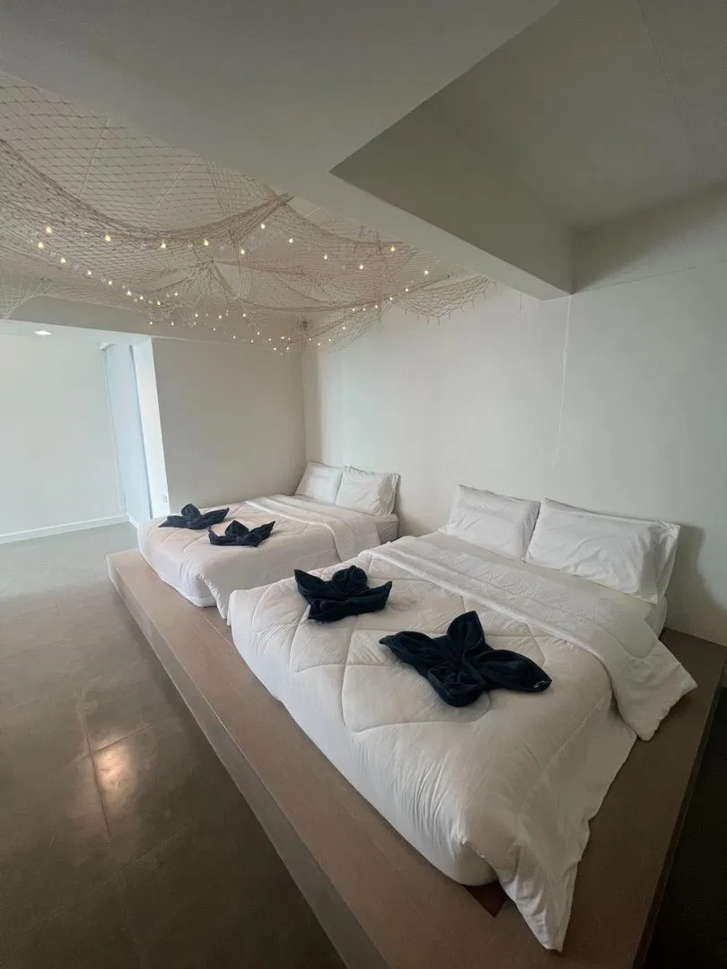 ห้องนอน THE SEA PANO บางแสน