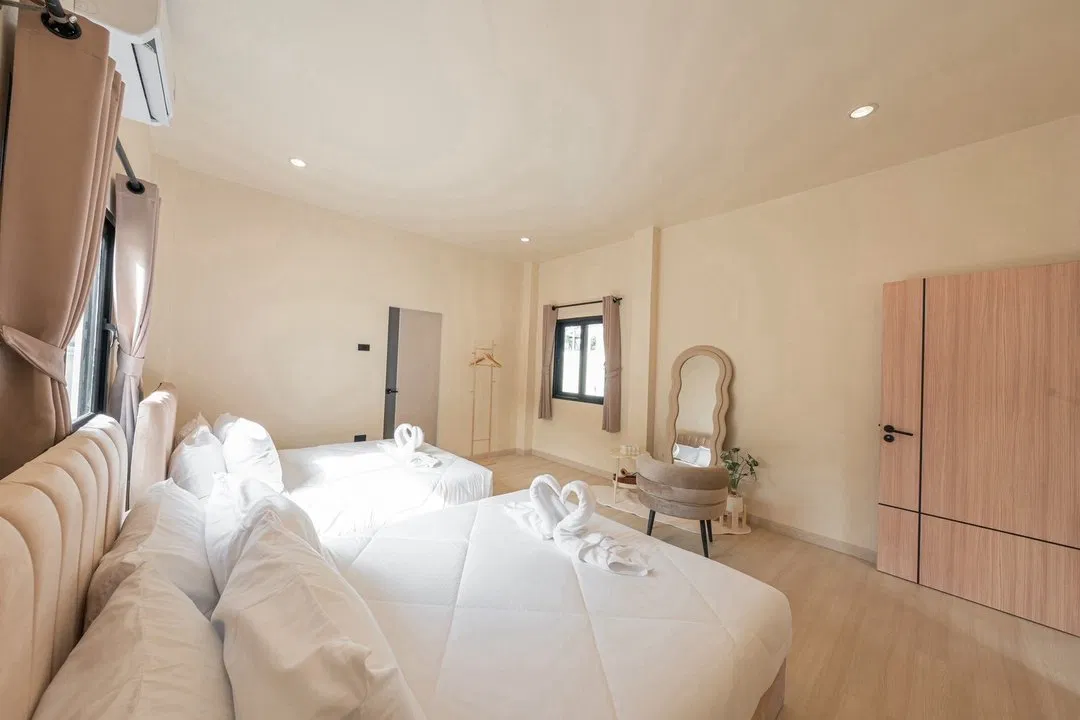 ห้องนอน Villa Aden