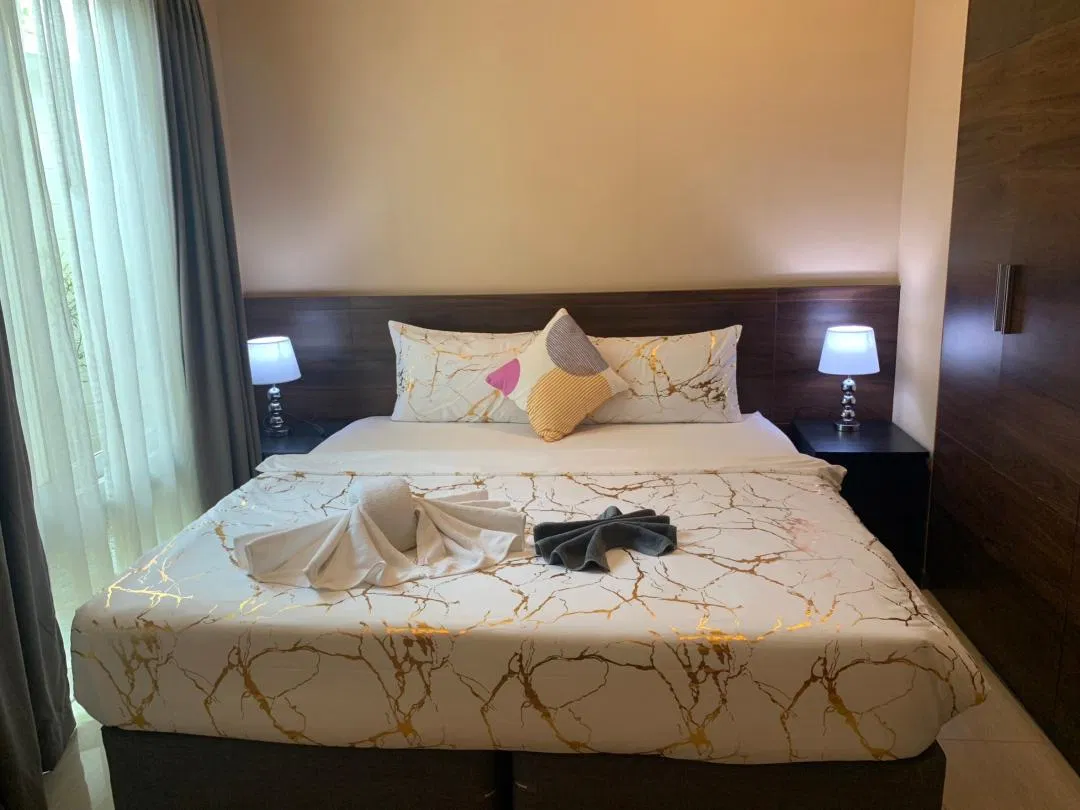ห้องนอน SilverGold Poolvilla