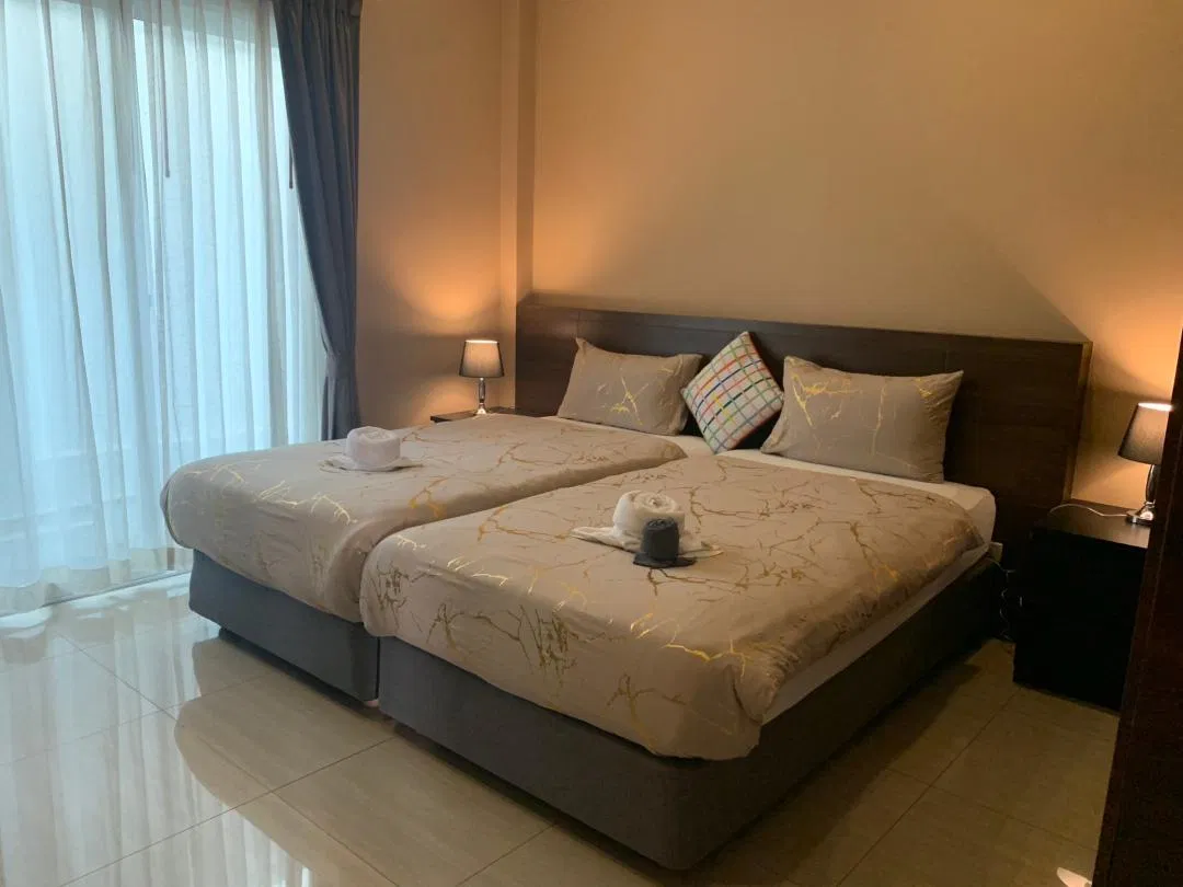 ห้องนอน SilverGold Poolvilla