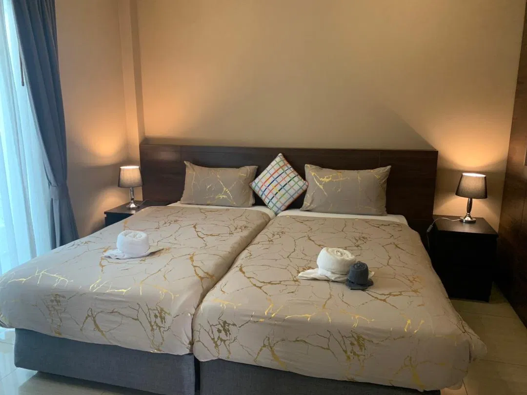 ห้องนอน SilverGold Poolvilla