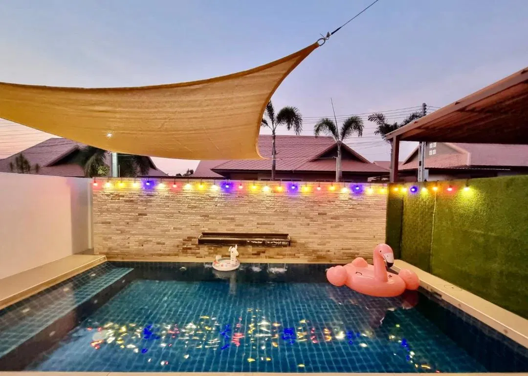 ภายนอก SilverGold Poolvilla