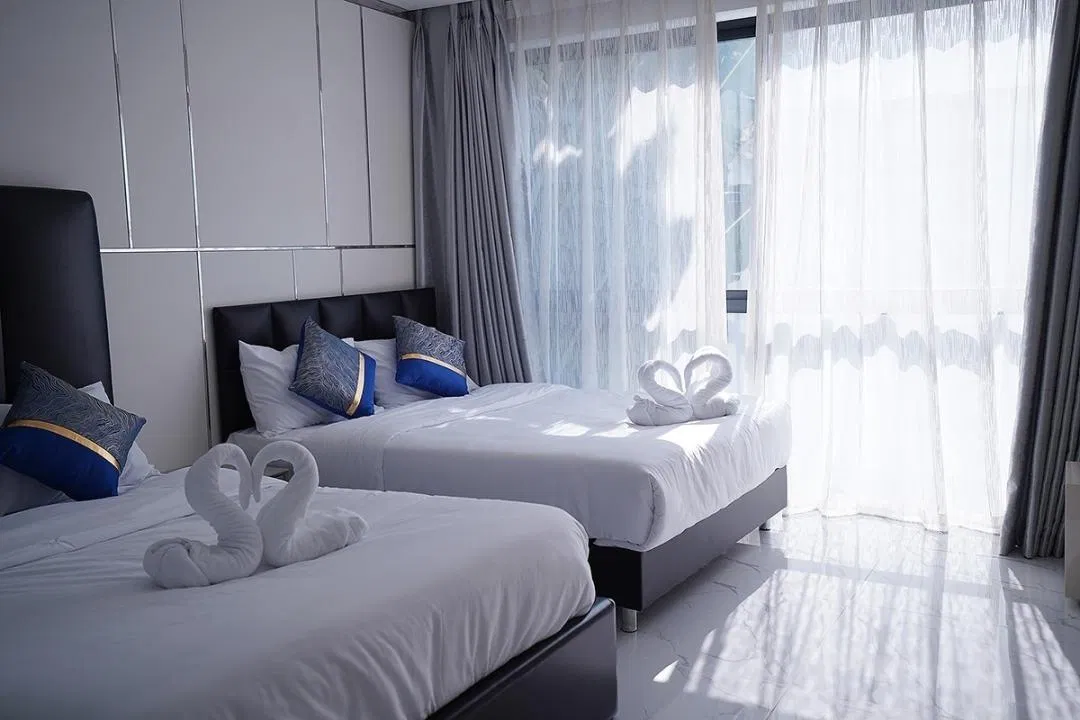 ห้องนอน YOUR TIME POOL VILLA PATTAYA