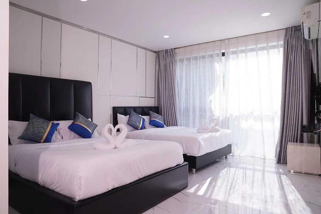 ห้องนอน YOUR TIME POOL VILLA PATTAYA
