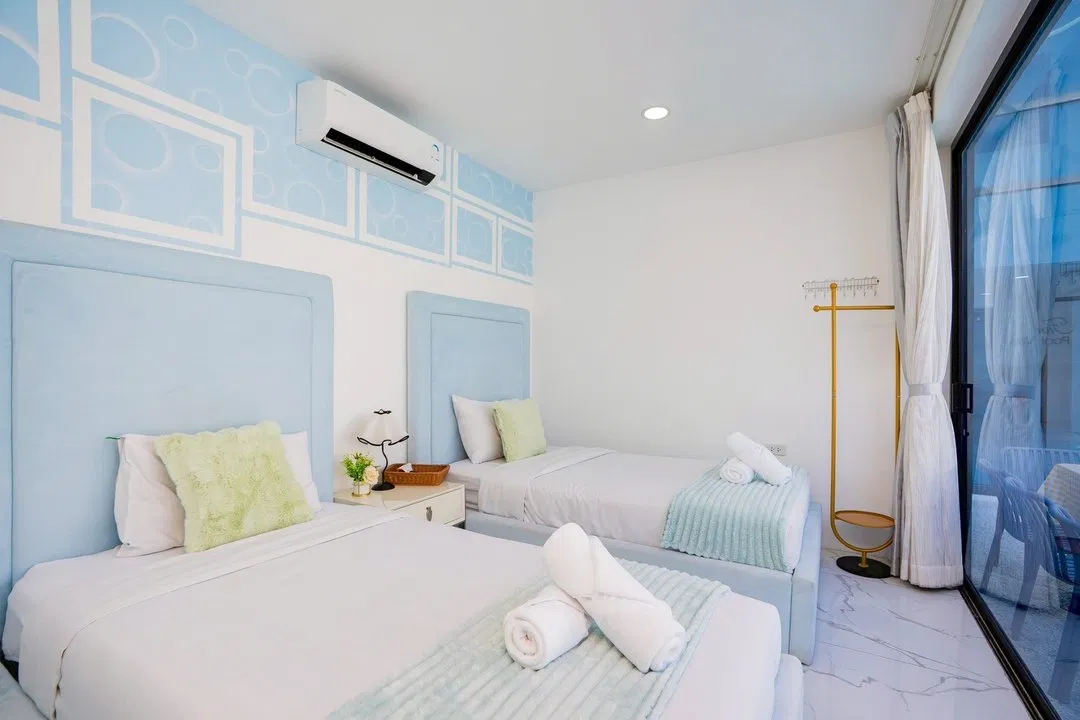 ห้องนอน Bella Fun Pool Villa