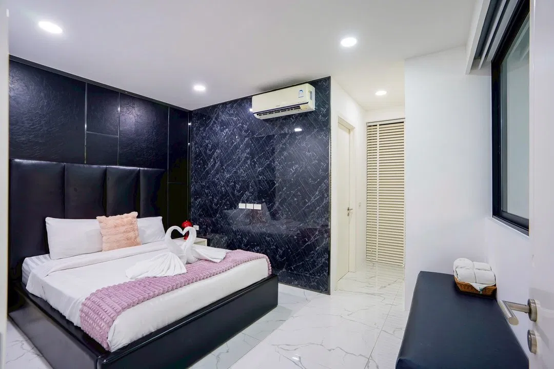 ห้องนอน Bella Fun Pool Villa