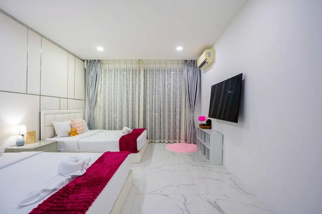 ห้องนอน Bella Fun Pool Villa