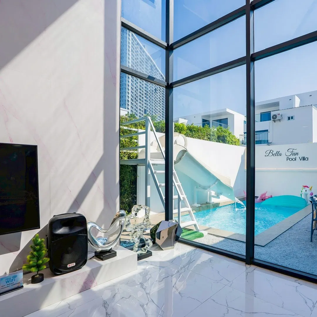 ภายใน Bella Fun Pool Villa
