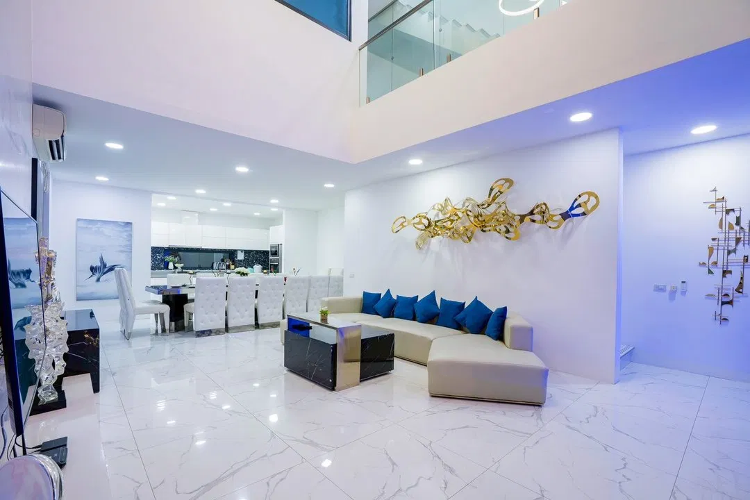 ภายใน Fun Paradise Pool Villa