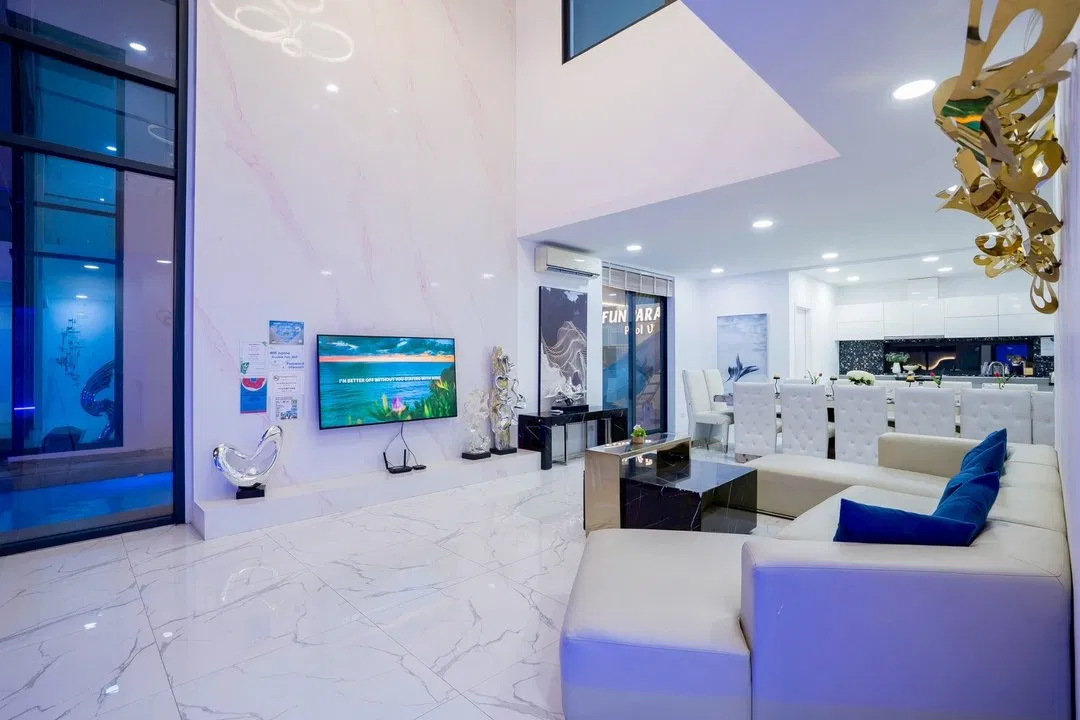 ภายใน Fun Paradise Pool Villa