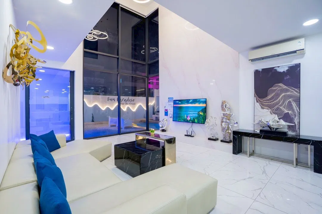 ภายใน Fun Paradise Pool Villa