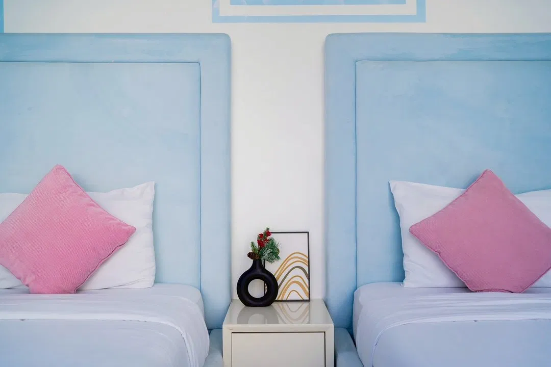 ห้องนอน Fun Paradise Pool Villa