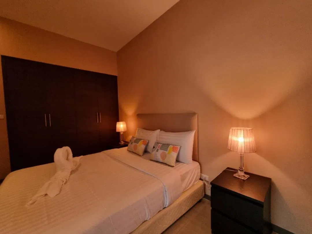 ห้องนอน Midas Poolvilla