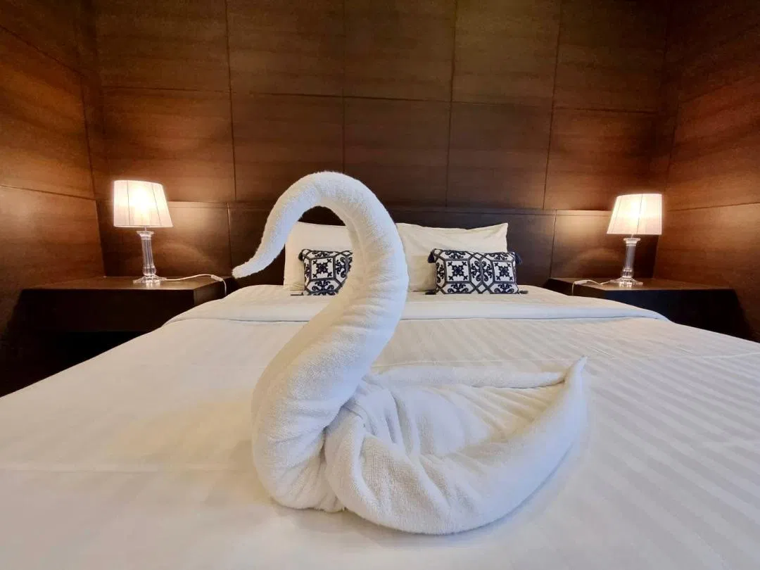 ห้องนอน Midas Poolvilla