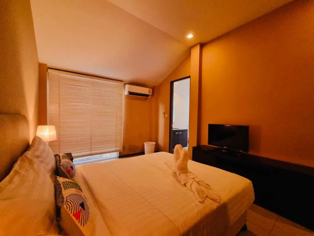 ห้องนอน Midas Poolvilla