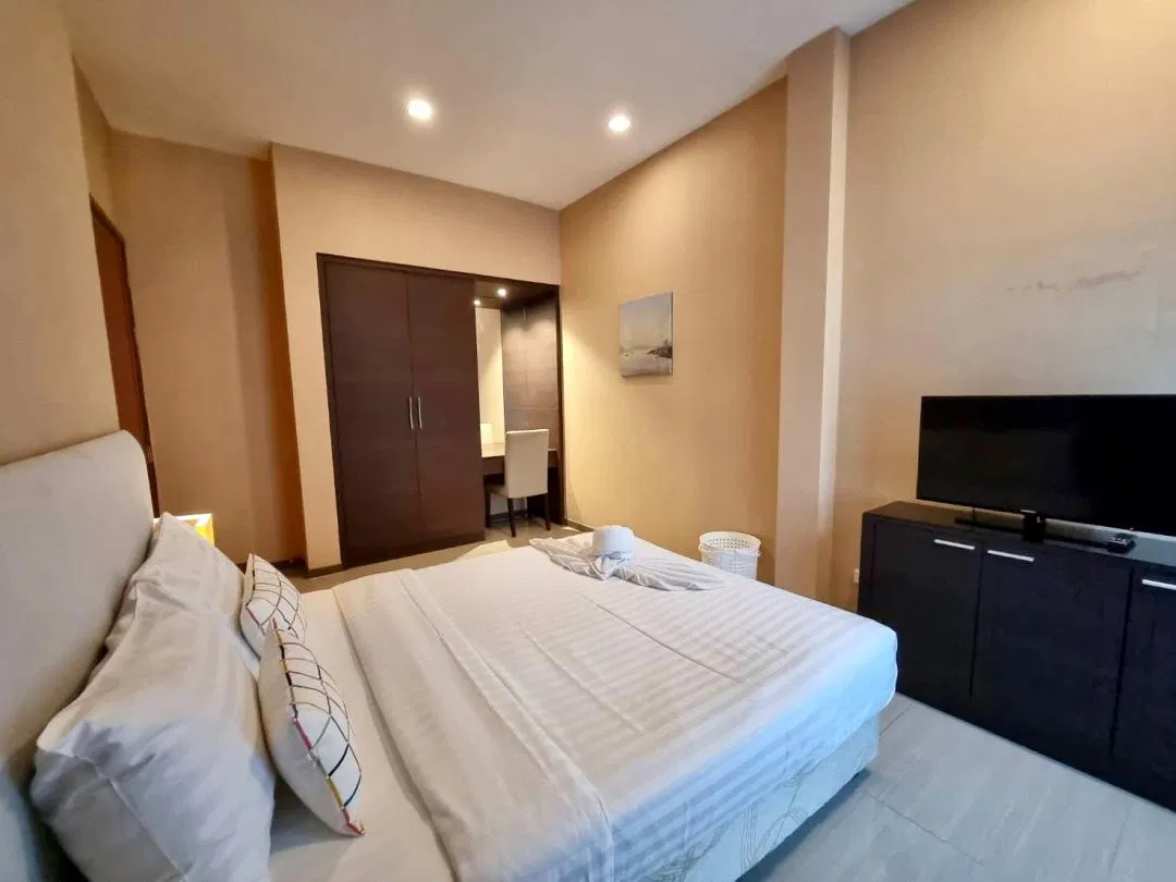 ห้องนอน Midas Poolvilla