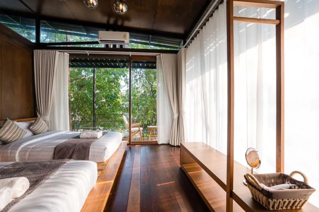 ห้องนอน Studio Beach Front
