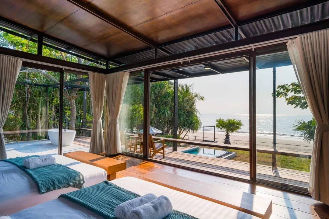 ห้องนอน Studio Beach Front