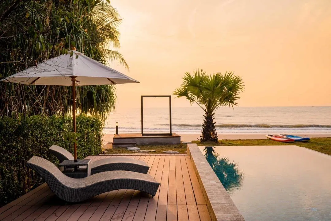 ภายนอก Studio Beach Front