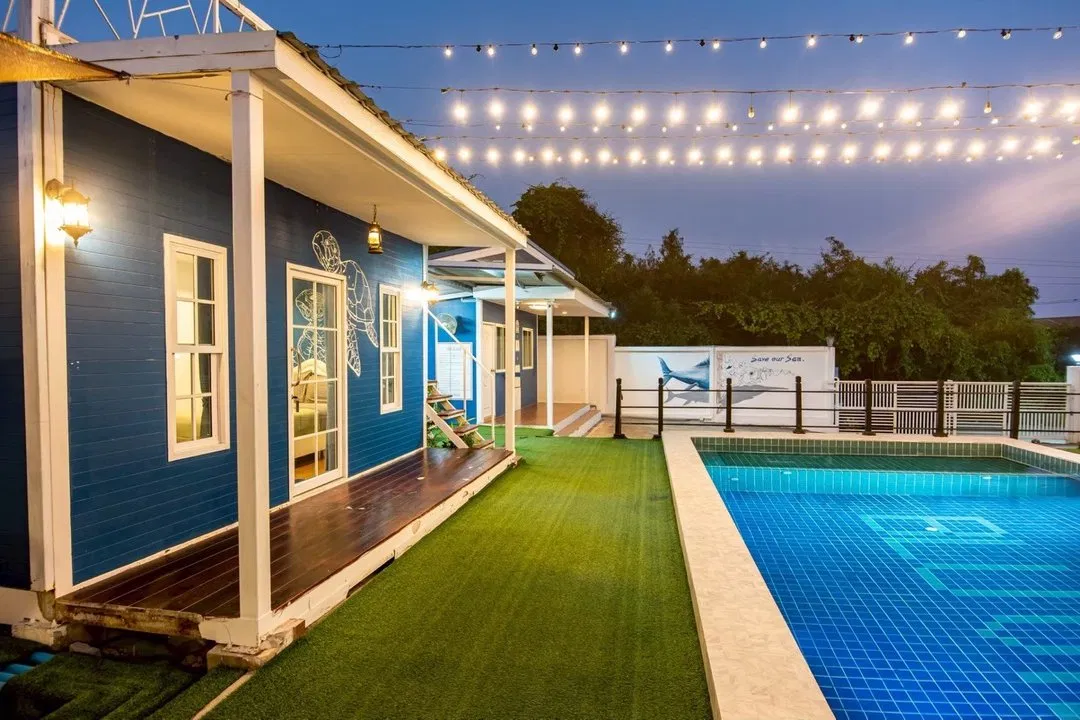 ภายนอก Blu Villa Sattahip