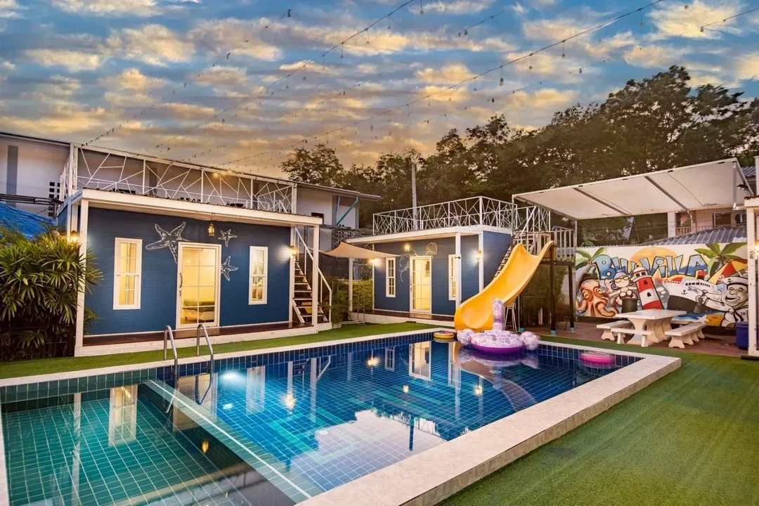 ภายนอก Blu Villa Sattahip