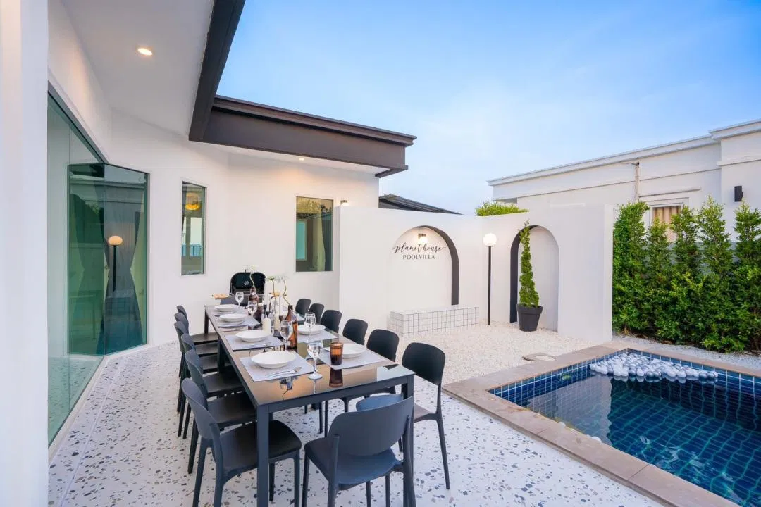 ภายนอก Planet House Poolvilla
