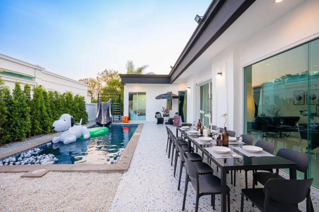 ภายนอก Planet House Poolvilla