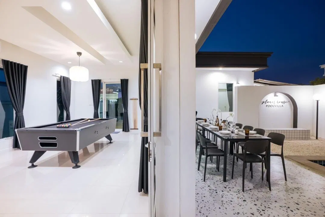 ภายใน Planet House Poolvilla