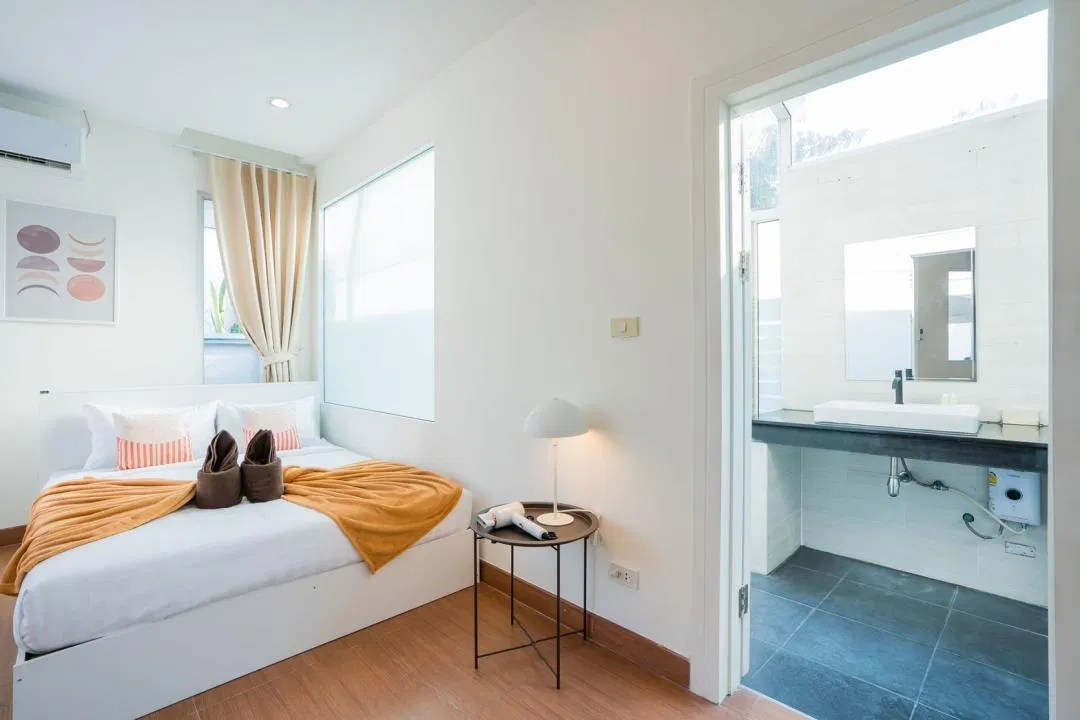 ห้องนอน Sunset House Poolvilla