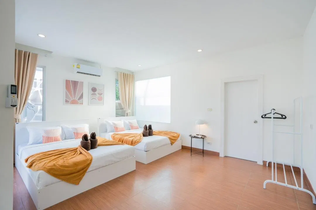 ห้องนอน Sunset House Poolvilla