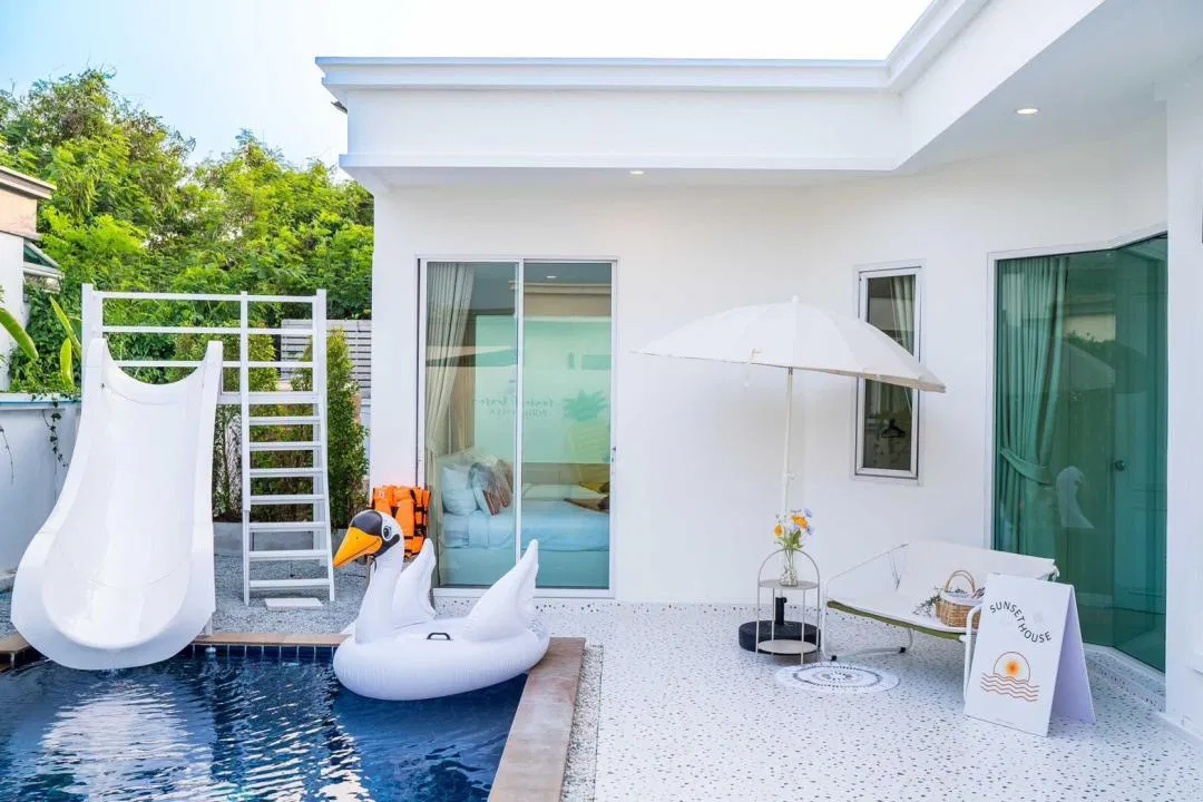 ภายนอก Sunset House Poolvilla