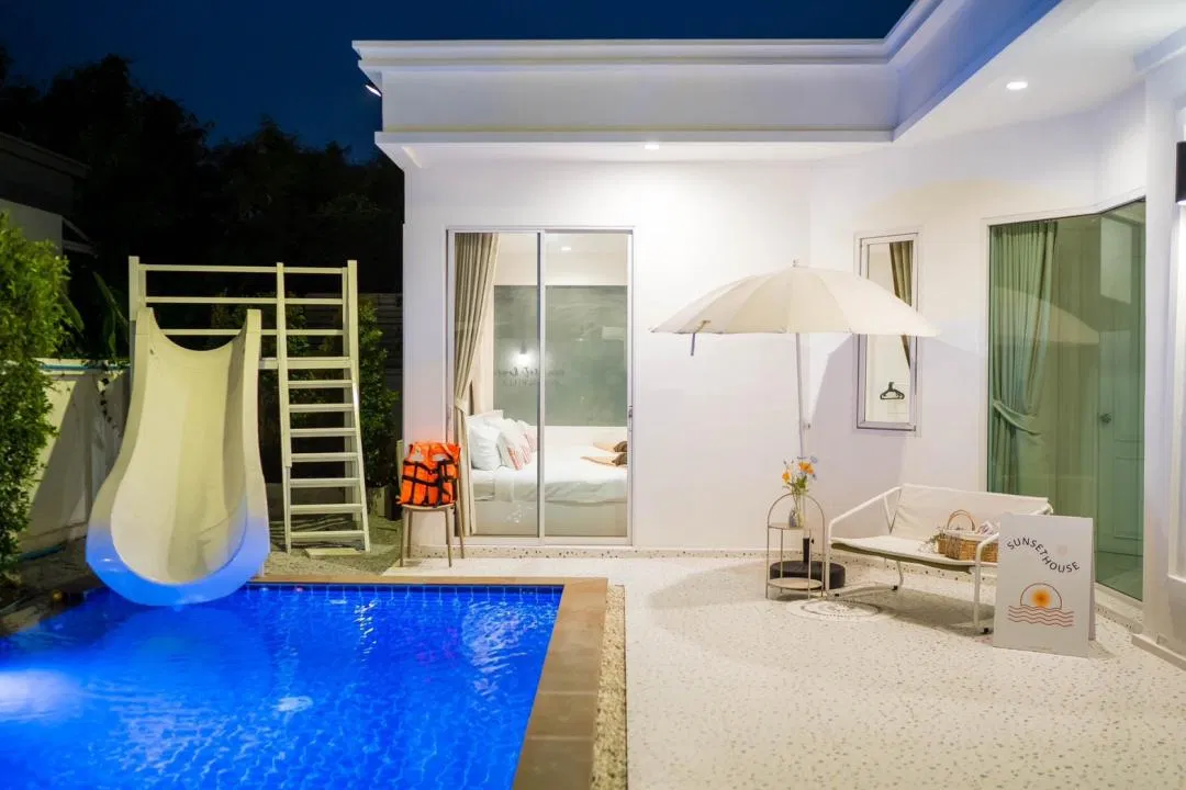 ภายนอก Sunset House Poolvilla