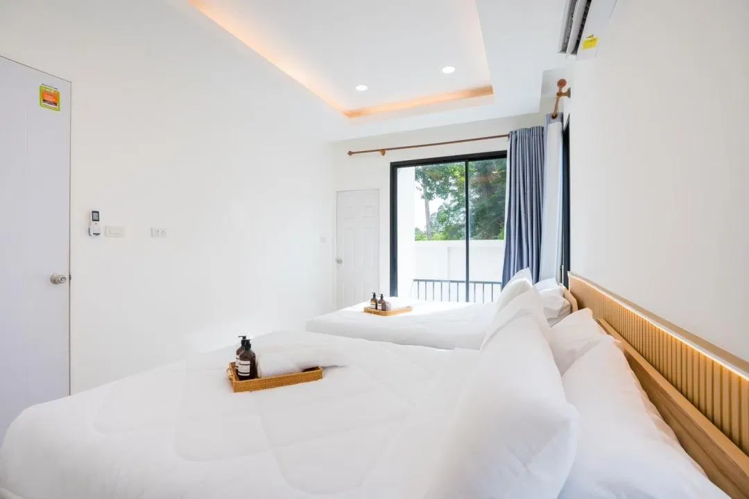 ห้องนอน Villa Whale