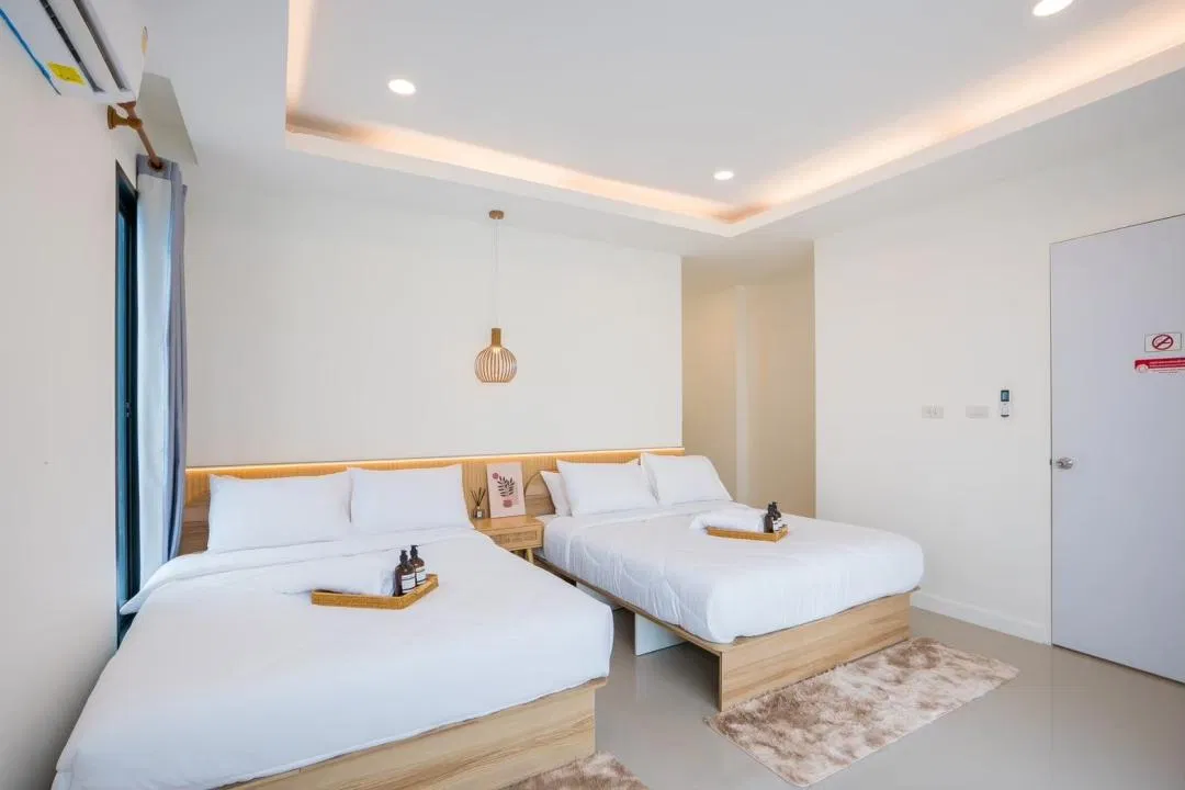 ห้องนอน Villa Whale