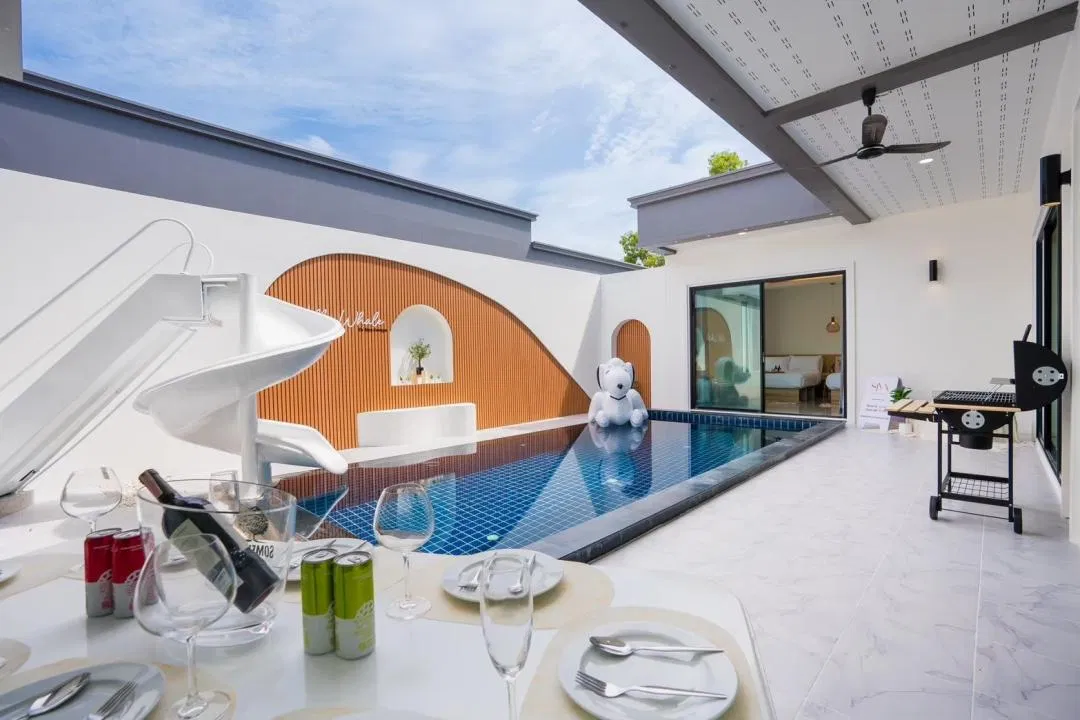 ภายนอก Villa Whale