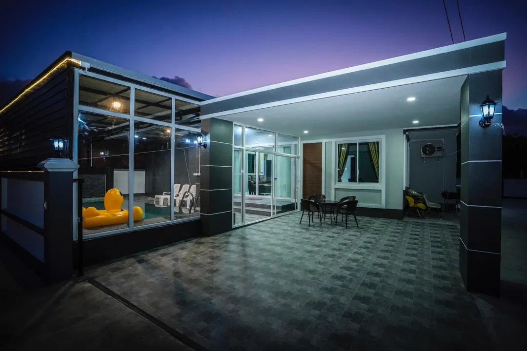 ที่จอดรถ Beery 3T pool villa